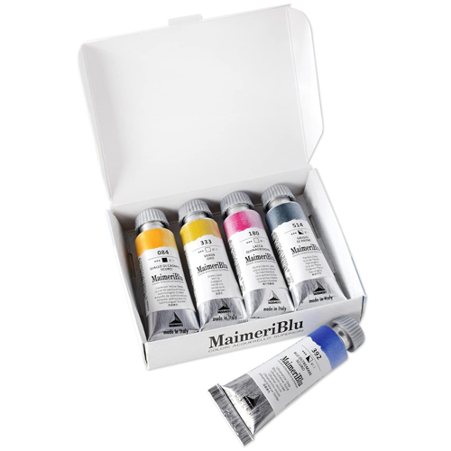 Maimeri Blu Artists' Watercolour Introduction Set - 5 x 12ml