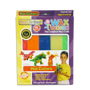 Waxworks Waxcraft Hot Colours 50 Pieces