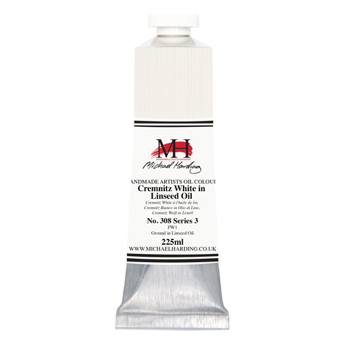 Michael Harding Artists Oil Colours - Cremnitz White 1 (No. 308) - 225ml