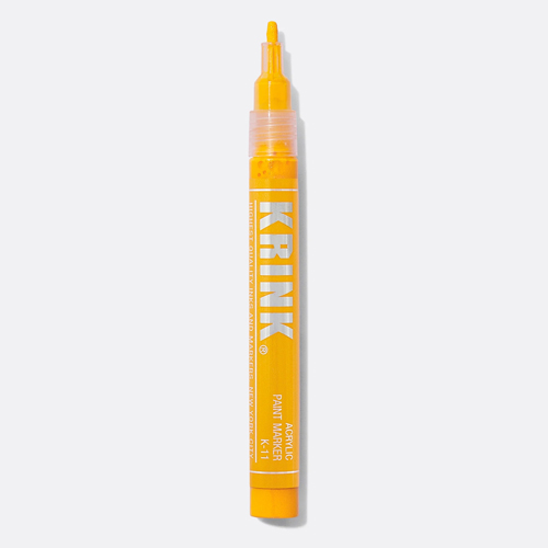 KRINK K-11 Yellow Paint Marker 3mm - 9ml