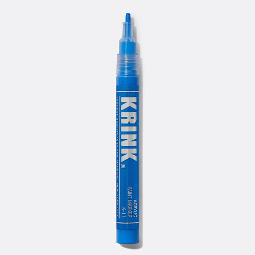 KRINK K-11 Light Blue Paint Marker 3mm - 9ml