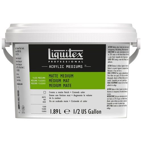 Liquitex Professional Matte Medium - 64oz