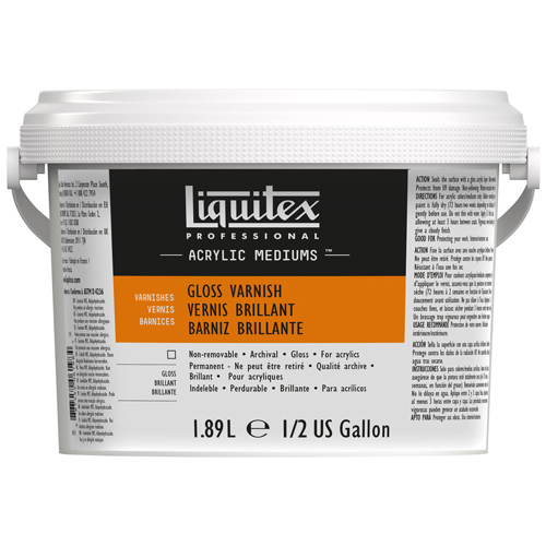 Liquitex Professional Gloss Varnish - 64oz