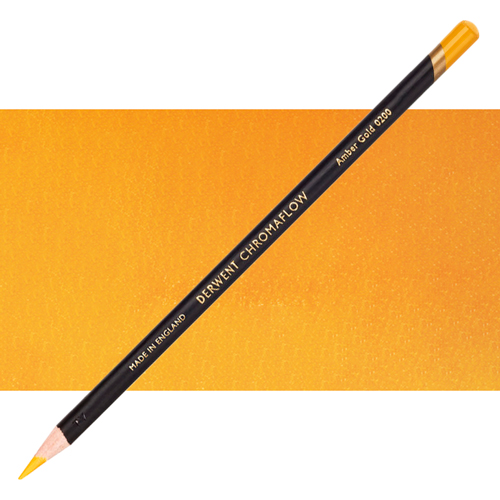 Derwent Chromaflow Pencil - Amber Gold