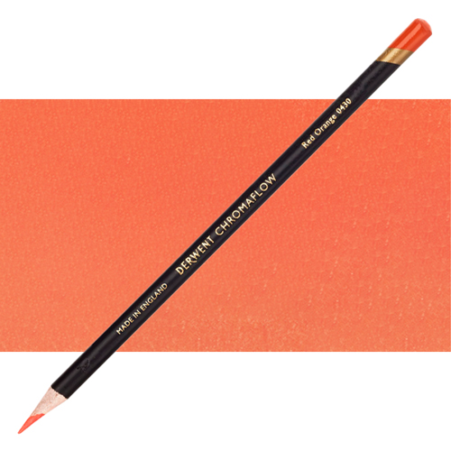 Derwent Chromaflow Pencil - Red Orange
