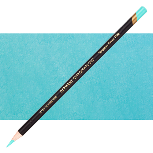 Derwent Chromaflow Pencil - Turquoise Green