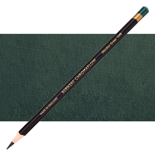 Derwent Chromaflow Pencil - Obsidian Green