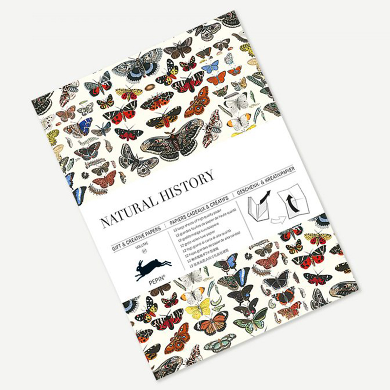 Pepin Gift Wrap and Creative Paper Book Vol. 107 - Natural History