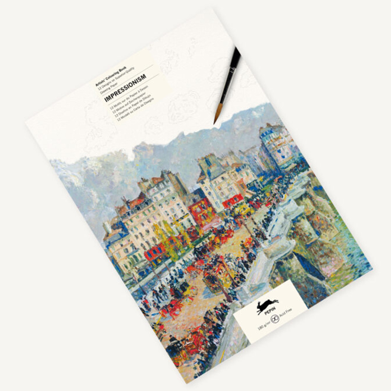 Pepin Artists' Colouring Book - Impressionism