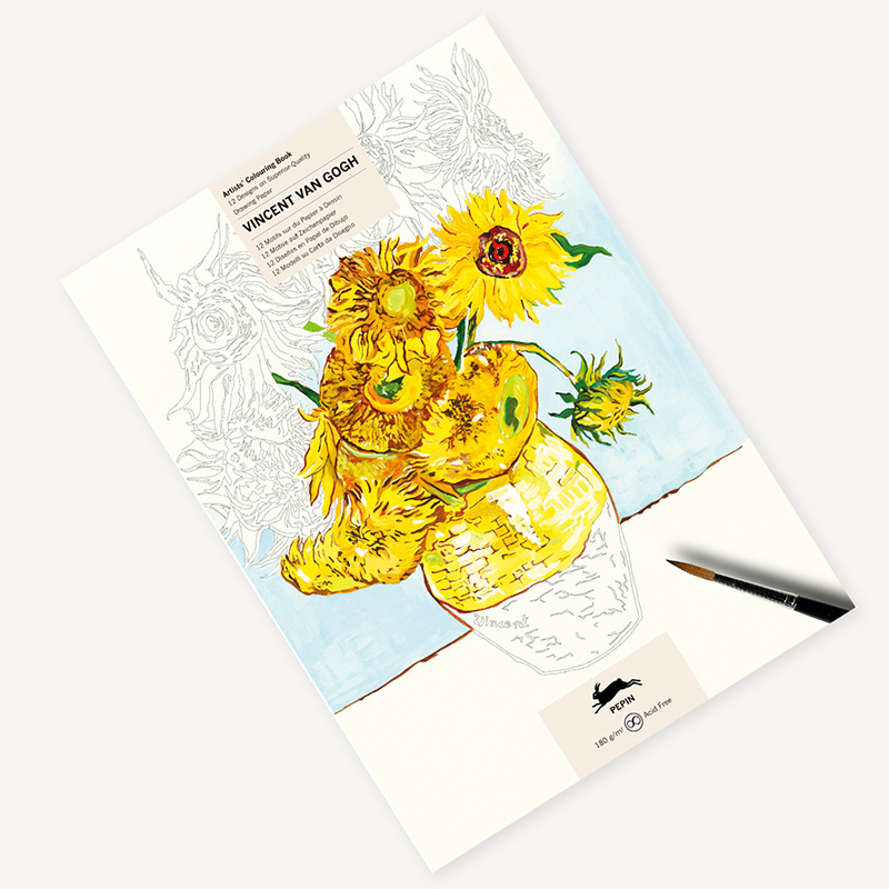 Pepin Artists' Colouring Book - Van Gogh