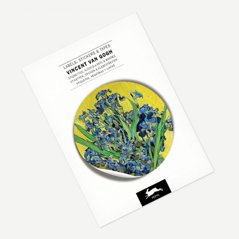 Pepin Label, Sticker & Tape Book - Van Gogh