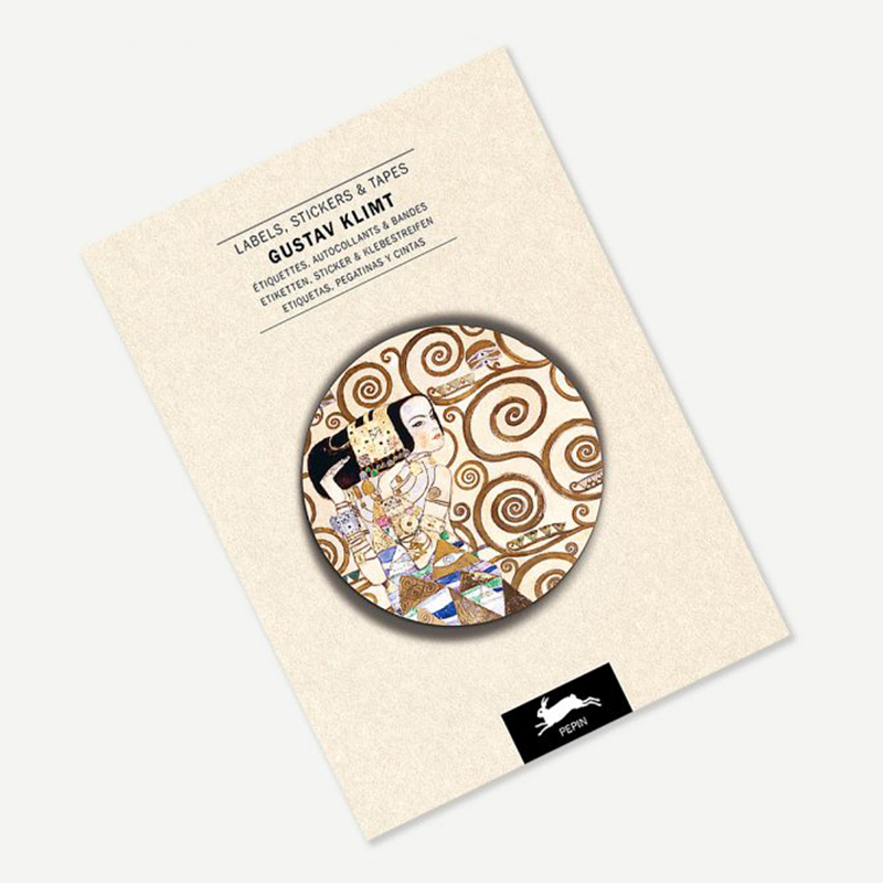 Pepin Label, Sticker & Tape Book - Klimt