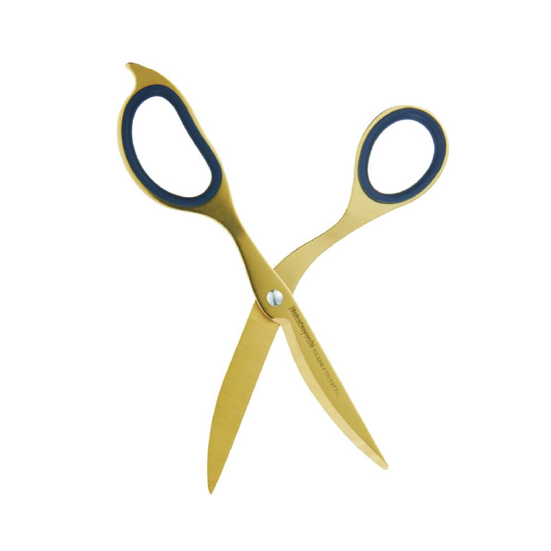 Itoya Nakabayashi Hikigiri Scissors - Citrus (Gold)