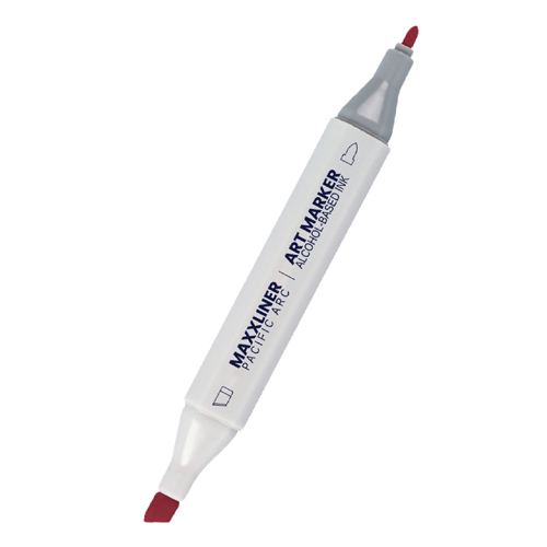 Pacific Arc MaxxLiner Art Marker  Crimson