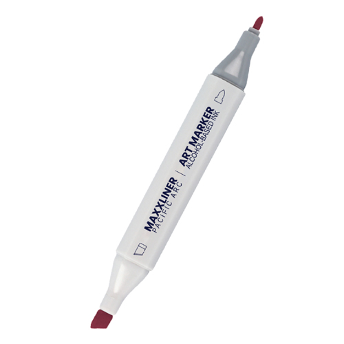 Pacific Arc MaxxLiner Art Marker  Tuscan Red