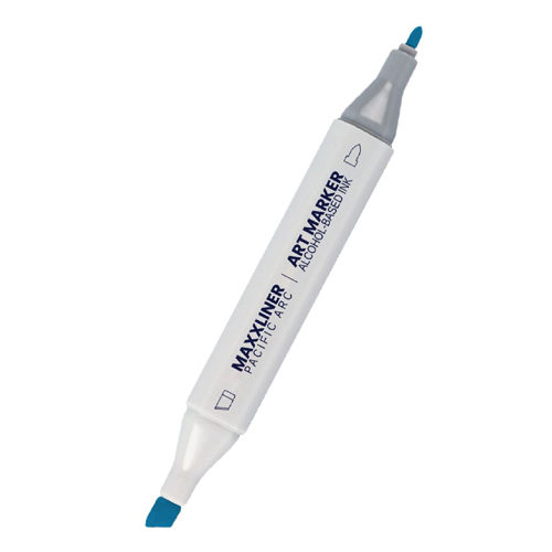 Pacific Arc MaxxLiner Art Marker  Pure Blue