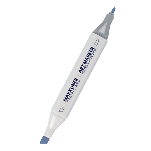 Pacific Arc MaxxLiner Art Marker  Slate Blue