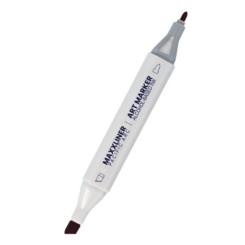 Pacific Arc MaxxLiner Art Marker  Dark Umber