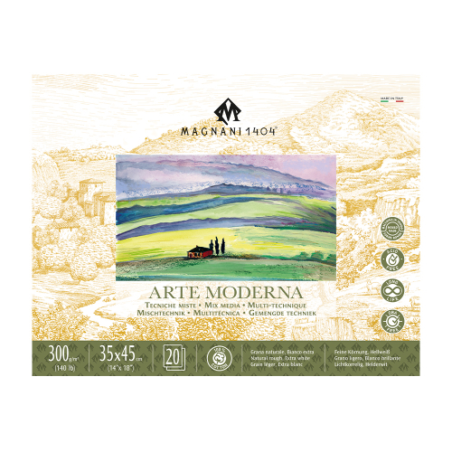 Magnani Arte Moderna Mix Media Pad - 300g - 14" x 18"