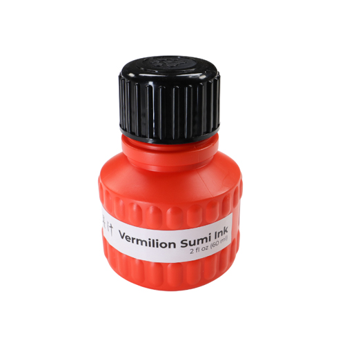 Yasutomo Vermilion Liquid Sumi Ink - 2oz