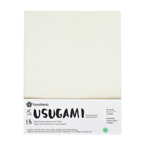 Yasutomo Usugami Paper - 8.5"x11", 30 sheets