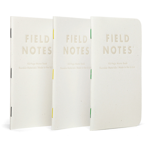 Field Notes - Graph Memo Books - Birch Bark - 3-pack