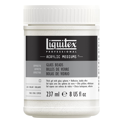 Liquitex Texture Gel Glass Beads 8oz