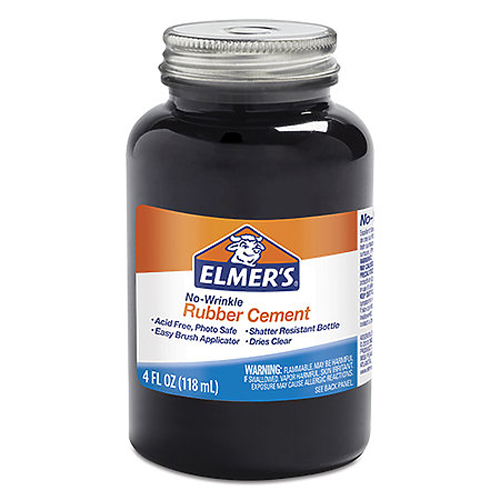 Elmer's Rubber Cement - 4oz