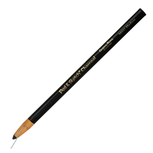 General's Peel & Sketch Charcoal Pencil - Medium