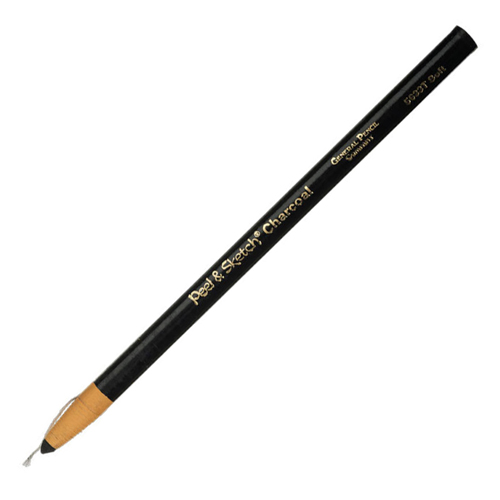 General's Peel & Sketch Charcoal Pencil - Soft