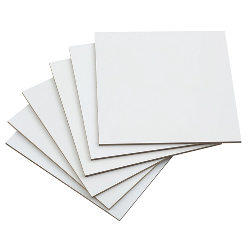 Jack Richeson - 1/8" Gesso Panel - 6" x 6", 6-pack