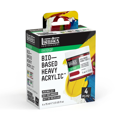 Liquitex Bio-Based Heavy Acrylic - Mixing Set of 4