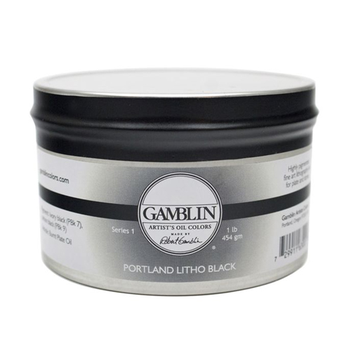 Gamblin - Portland Litho Black - 1lb