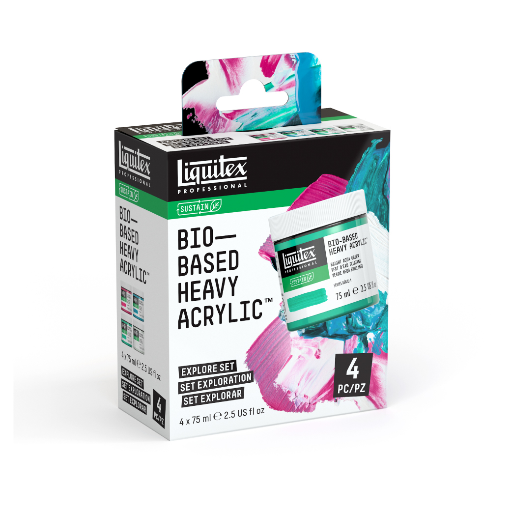 Liquitex Bio-Based Heavy Acrylic - Explore Set of 4