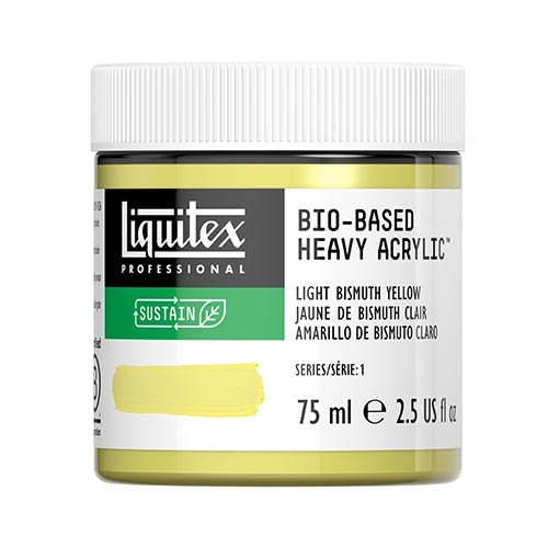 Liquitex Bio-Based Acrylic 75ml - Light Bismuth Yellow 