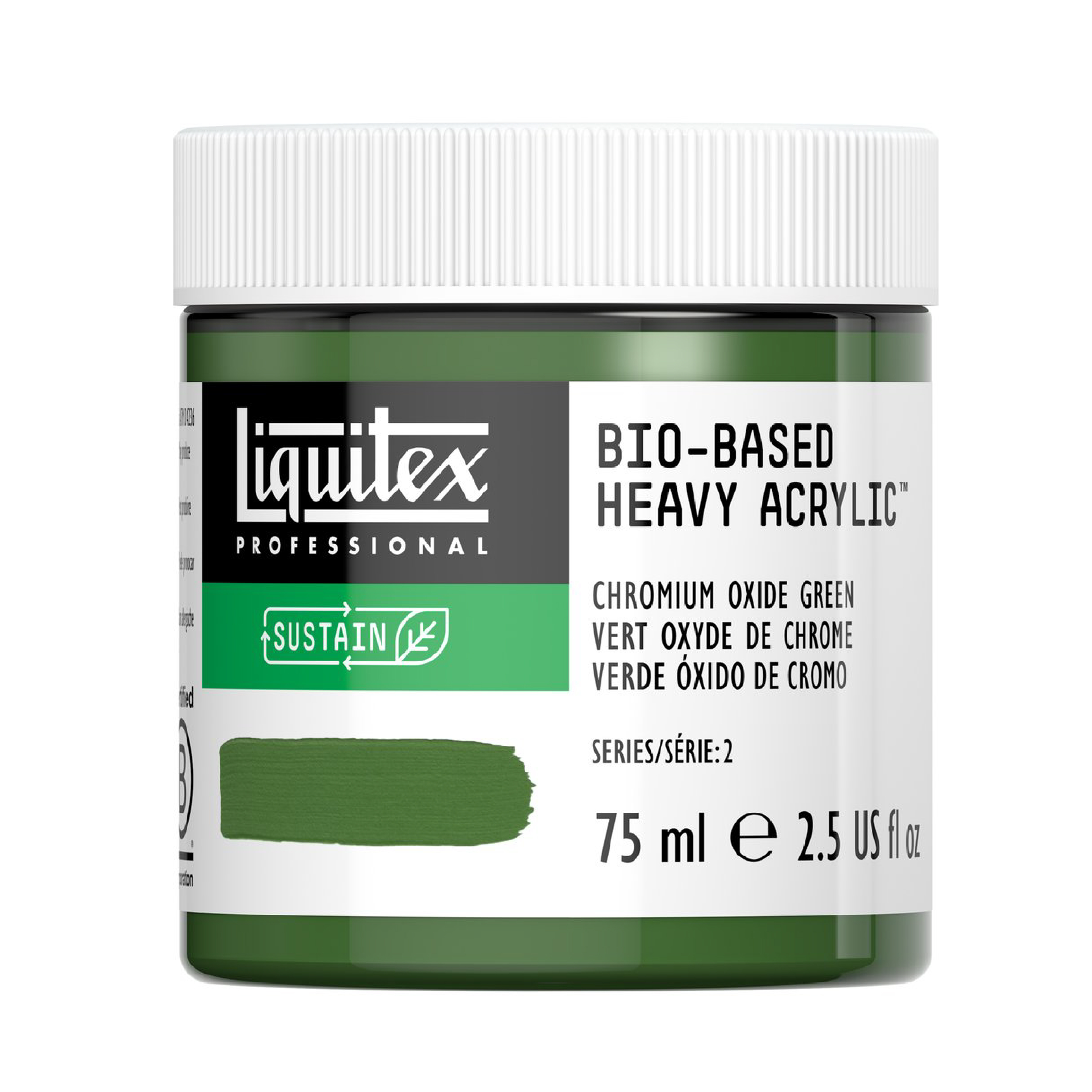 Liquitex Bio-Based Heavy Acrylic 75ml - Chromium Oxide Green