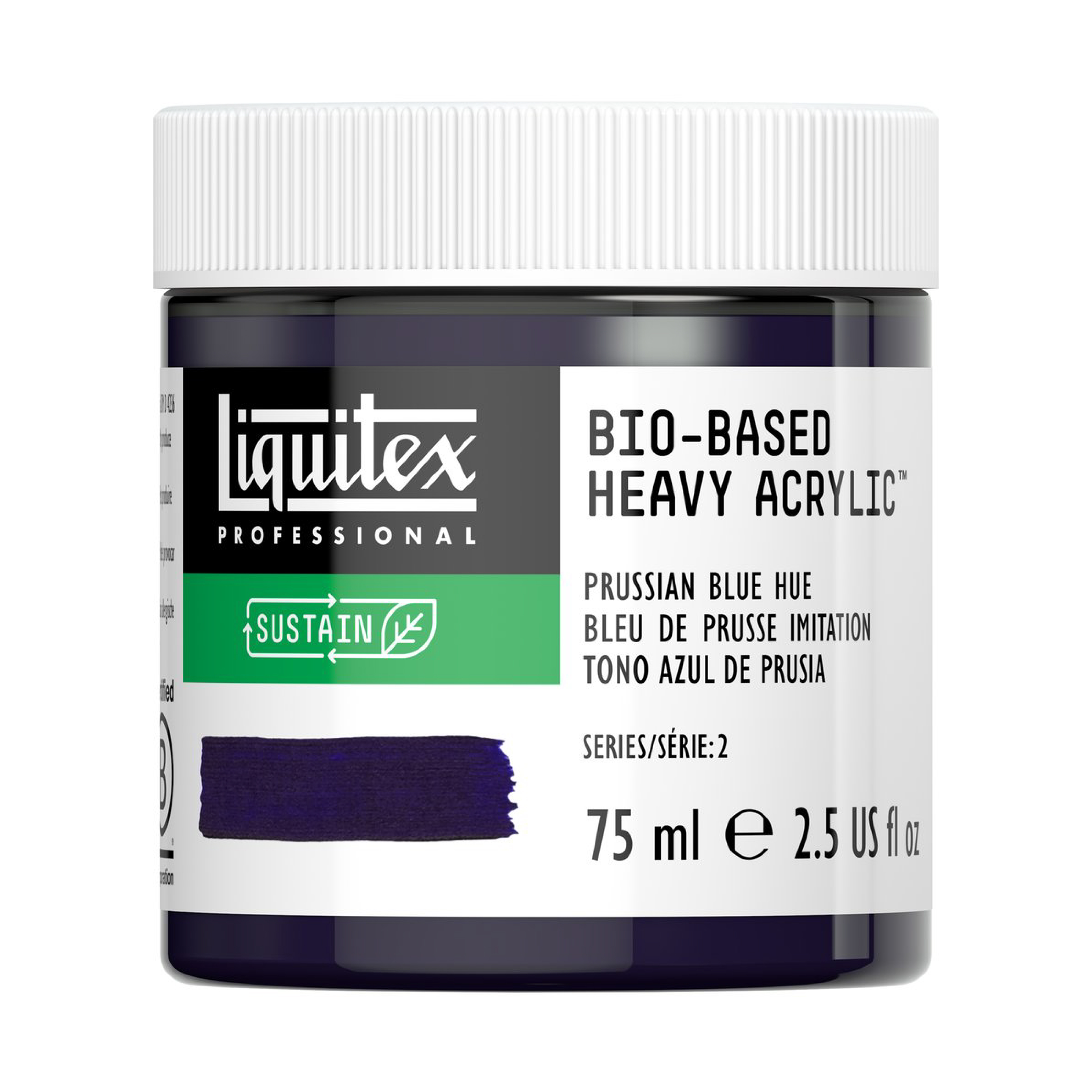 Liquitex Bio-Based Heavy Acrylic 75ml - Prussian Blue Hue