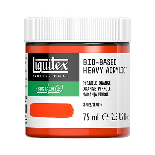 Liquitex Bio-Based Heavy Acrylic 75ml - Pyrrole Orange