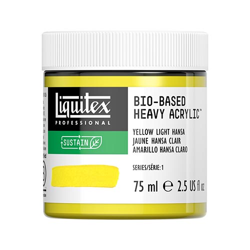 Liquitex Bio-Based Heavy Acrylic 75ml  - Yellow Light Hansa