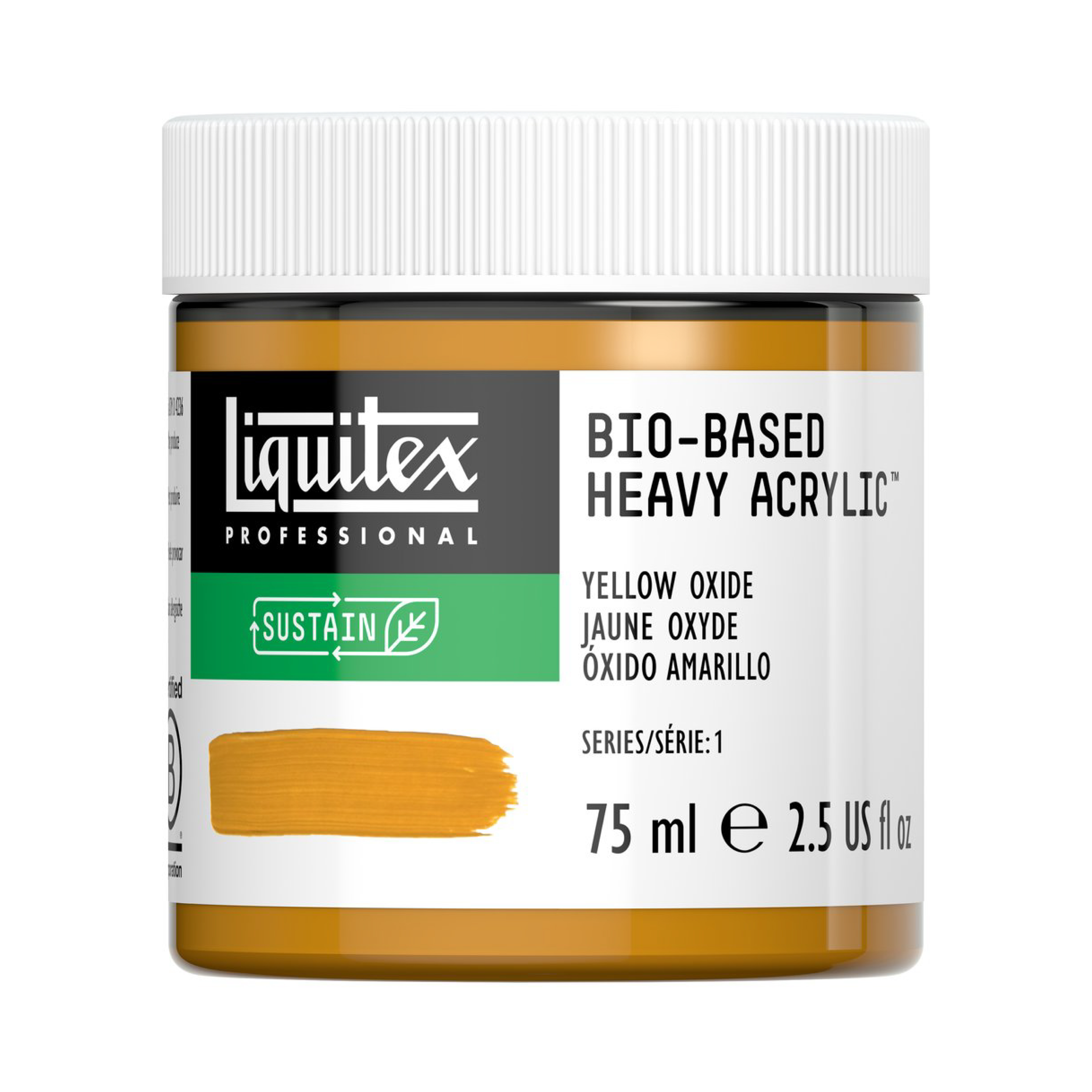 Liquitex Bio-Based Heavy Acrylic 75ml - Yellow Oxide