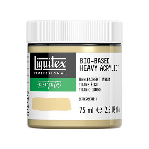 Liquitex Bio-Based Heavy Acrylic 75ml - Unbleached Titanium