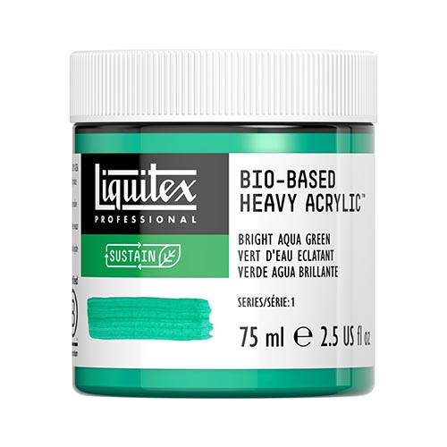 Liquitex Bio-Based Heavy Acrylic 75ml - Bright Aqua Green