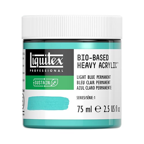 Liquitex Bio-Based Heavy Acrylic 75ml - Light Blue Permanent