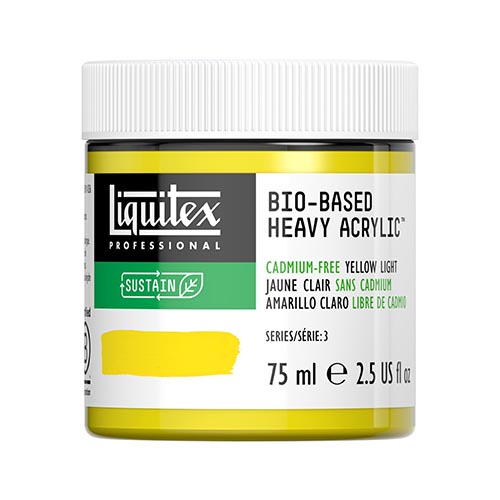 Liquitex Bio-Based Heavy Acrylic 75ml - Cadmium-Free Yellow Light