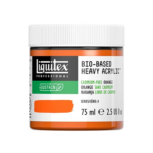 Liquitex Bio-Based Heavy Acrylic 75ml - Cadmium-Free Orange