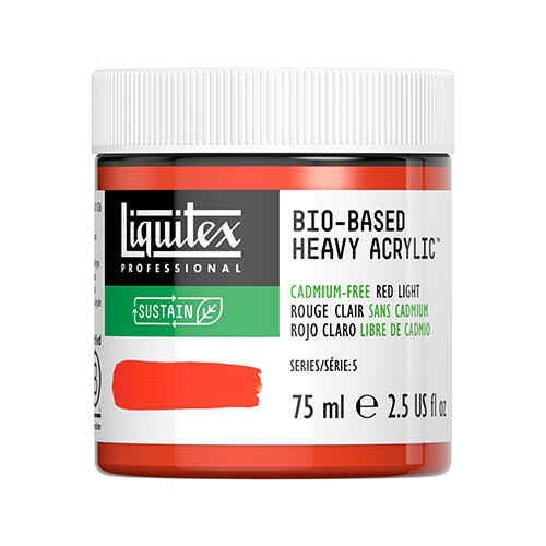 Liquitex Bio-Based Heavy Acrylic 75ml - Cadmium-Free Red Lightt