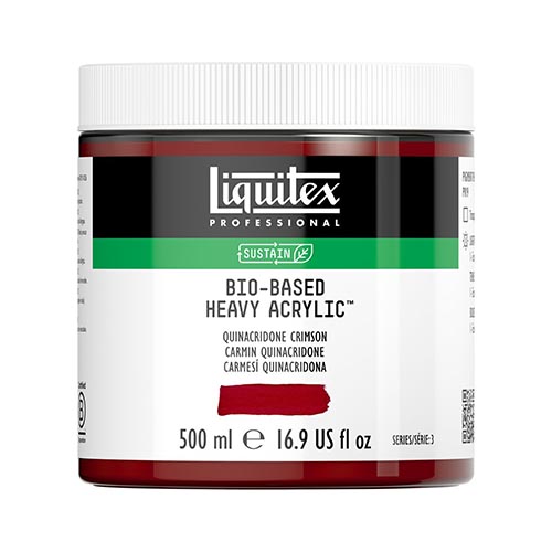 Liquitex Bio-Based Heavy Acrylic 500ml - Quinacridone Crimson