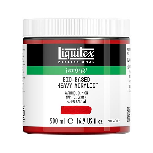 Liquitex Bio-Based Heavy Acrylic 500ml - Napthol Crimson