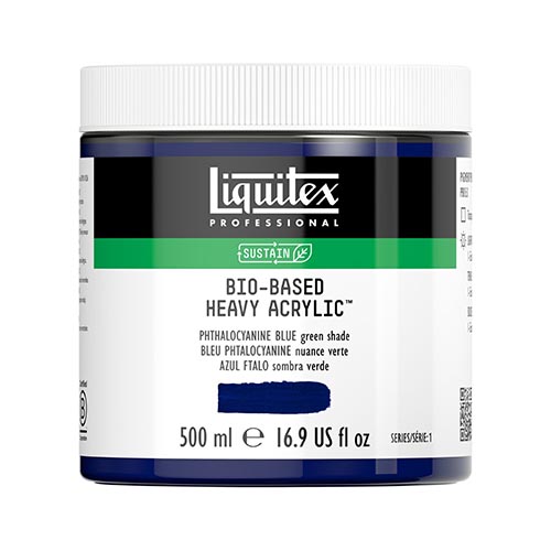 Liquitex Bio-Based Heavy Acrylic 500ml - Phthalo Blue Green Shade