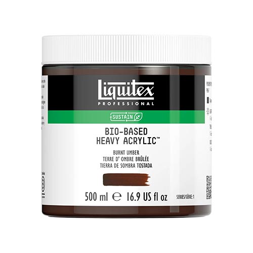 Liquitex Bio-Based Heavy Acrylic 500ml - Burnt Umber